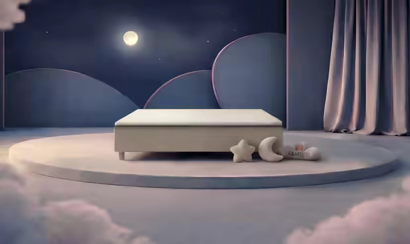 FAMBED-perhesänky, väri: beige, 220 × 210 cm, ilman sängynpäätyä